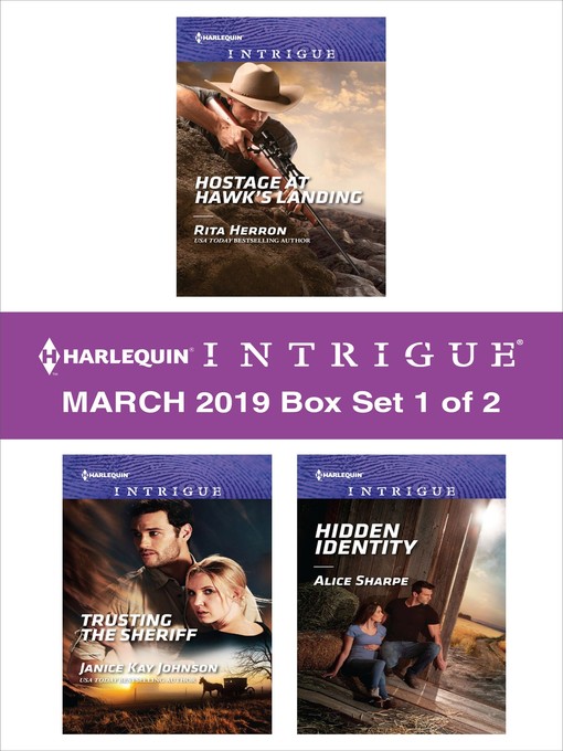 Title details for Harlequin Intrigue March 2019, Box Set 1 of 2 by Rita Herron - Available